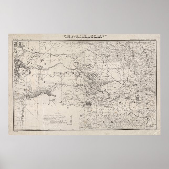 Poster Territoire indien (Devant)