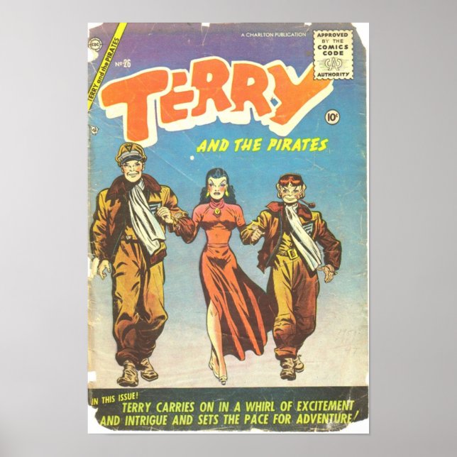 Poster Terry Et Les Pirates 026 c2c (Devant)