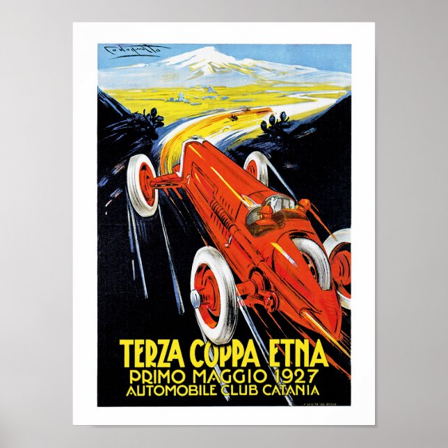 Poster Terza Coppa Etna (Devant)