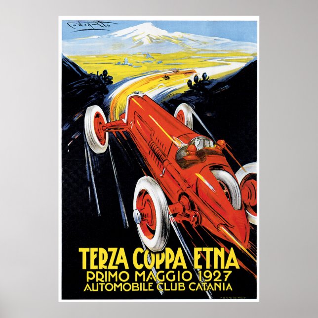 Poster Terza Coppa Etna (Devant)