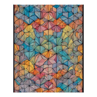 Poster Tesselation dans le Nexus néoprène