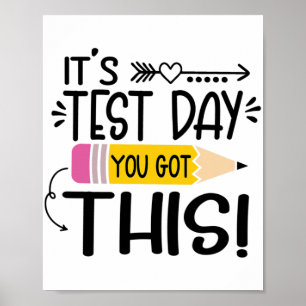 Poster Test Day C'est Test Day Vous avez ce professeur St