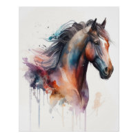tête de cheval Wall art