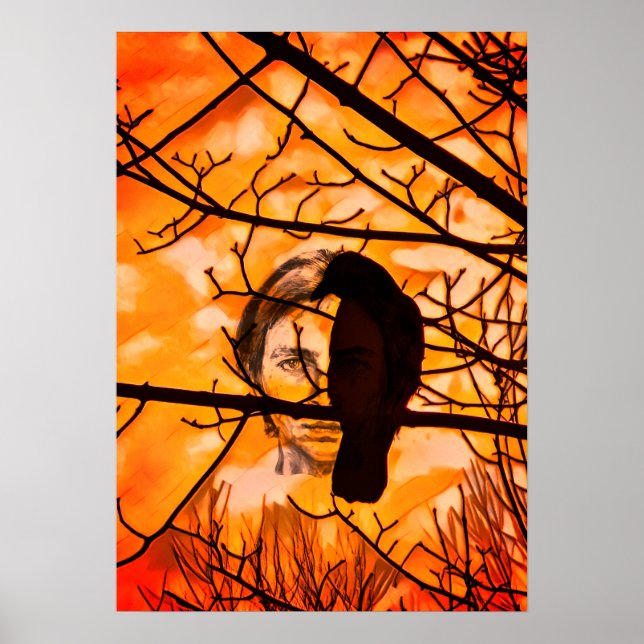 Poster Tête de feu d'or (Devant)