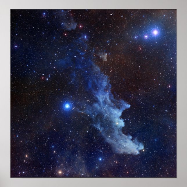 Poster Tête de sorcière Nebula NASA Space (Devant)