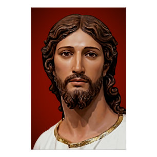 Poster Tête du Christ par Mark Edward Westerfield d'après