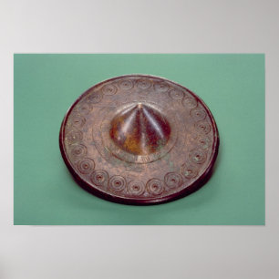 Poster Tête incisée de goupille, d'Irlande, c.700 AVANT