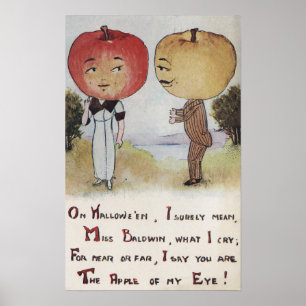 Poster Têtes de Halloween GreetingApple