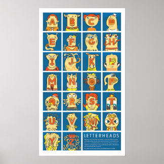 Poster TêtesLettre