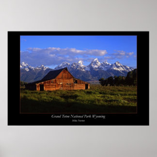 Poster Teton Grange #1