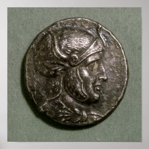 Poster Tétradrachme de Seleucus Ier roi de Syrie