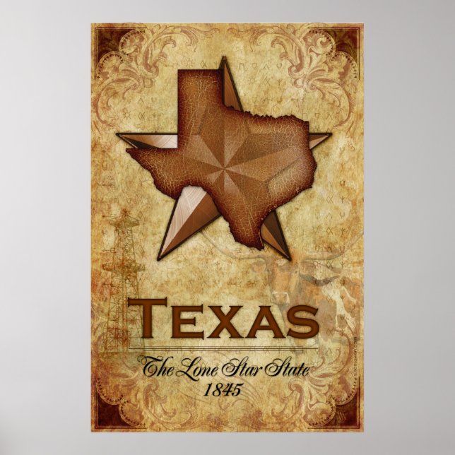 Poster Texas - L'État de l'étoile solitaire (Devant)