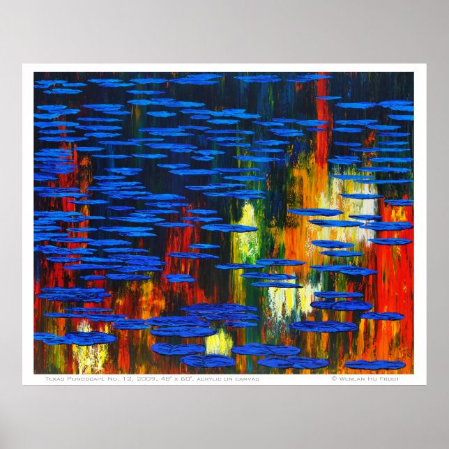 Poster Texas Pondscape (Devant)