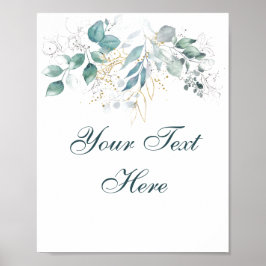 Poster texte personnalisé