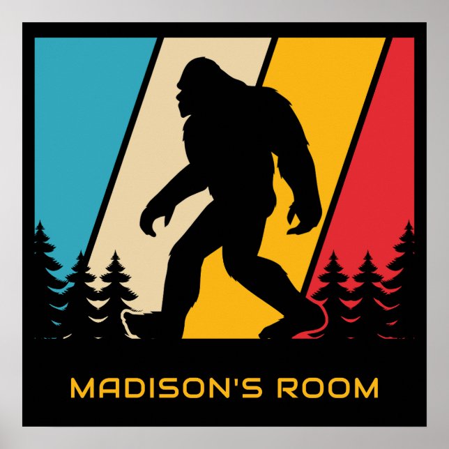 Poster Texte personnalisé (Devant)