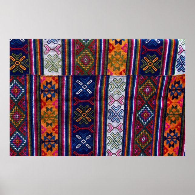 Poster Textile de Bhutanese (Devant)