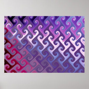 Poster Texture Abstrait Violet