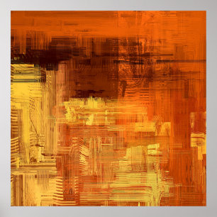 Poster texture Abstraite. 2d illustration. Main expressiv