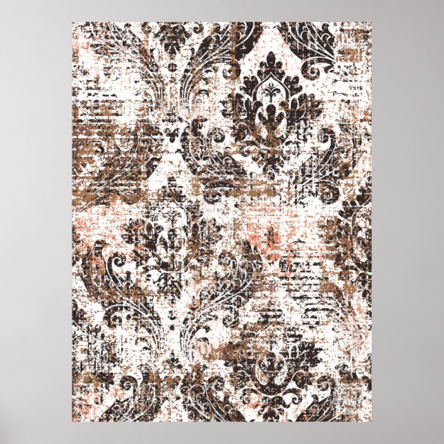 Poster texture Abstraite ou arrière - plan grunge. Textur (Devant)