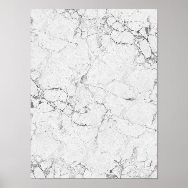 Poster Texture de pierre blanche (Devant)