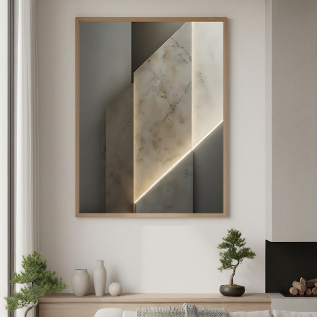 Poster Texture Géométrique Luxueux (Créateur téléchargé)