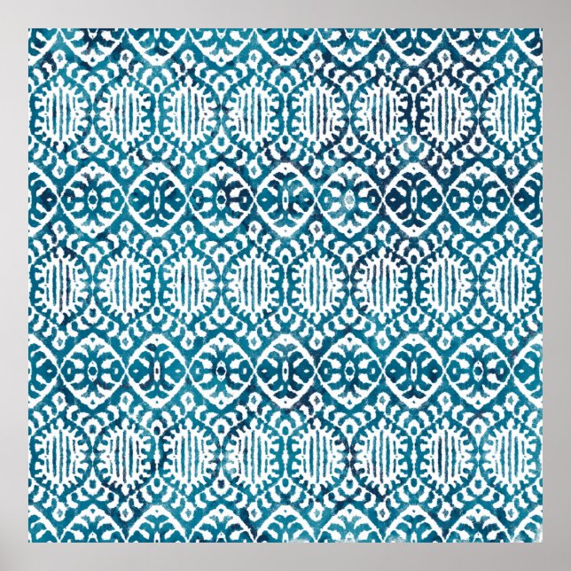 Poster texture géométrique répétition motif créatif moder (Devant)