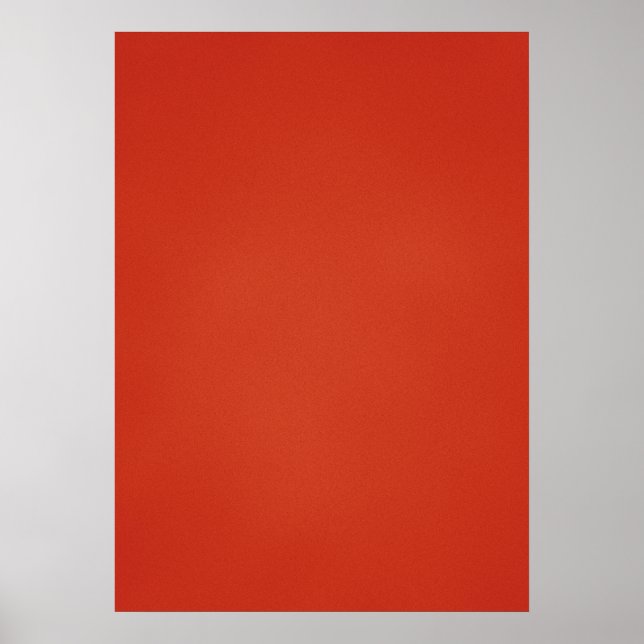 Poster Texture Grainée Rouge Chaud Moderne (Devant)