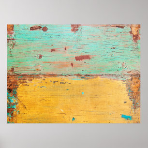 Poster texture grunge en bois