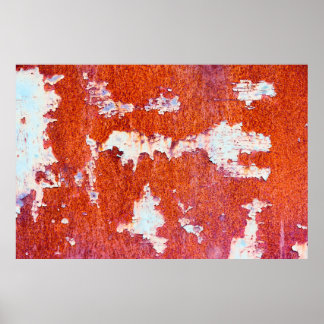 Poster Texturegrunge en métal rouillé, texturé, abstrait,