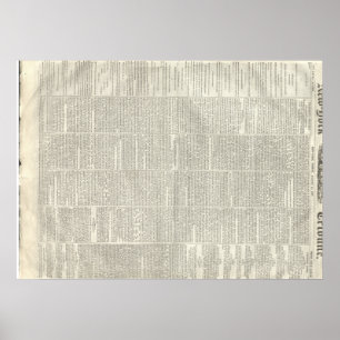 Poster Thaddeus Stevens meurt, New York Tribune 8/14/1868