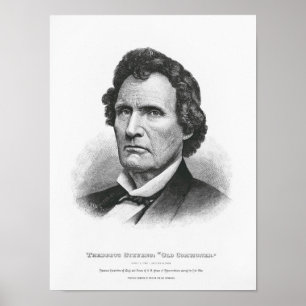 Poster Thaddeus Stevens Portrait