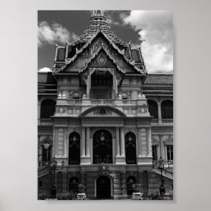 Poster Thaïlande vintage Bangkok Le Groupe Chakri