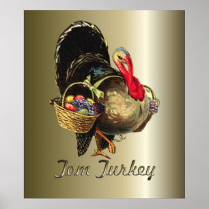 Poster Thankesgiving Tom Turkey