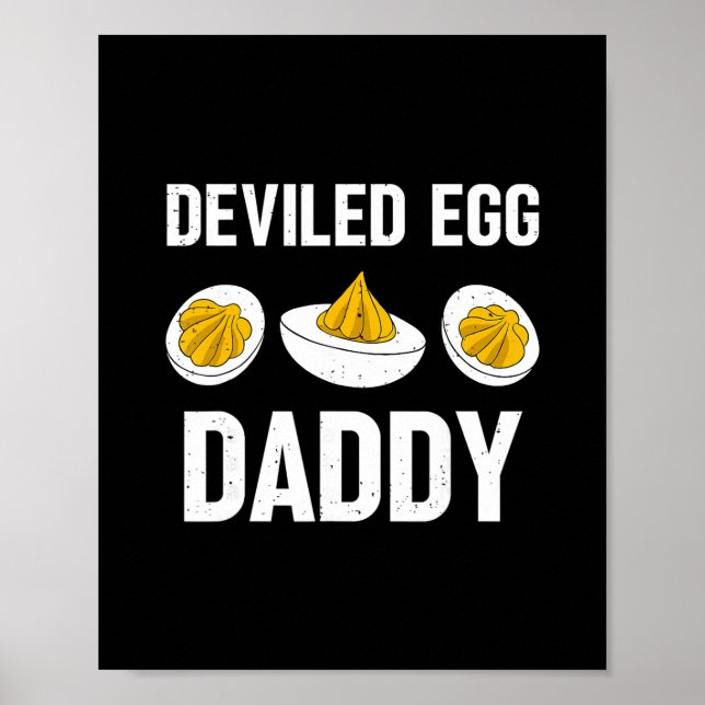 Poster Thanksgiving Dinner You Know Why I'm Here Deviled  (Devant)