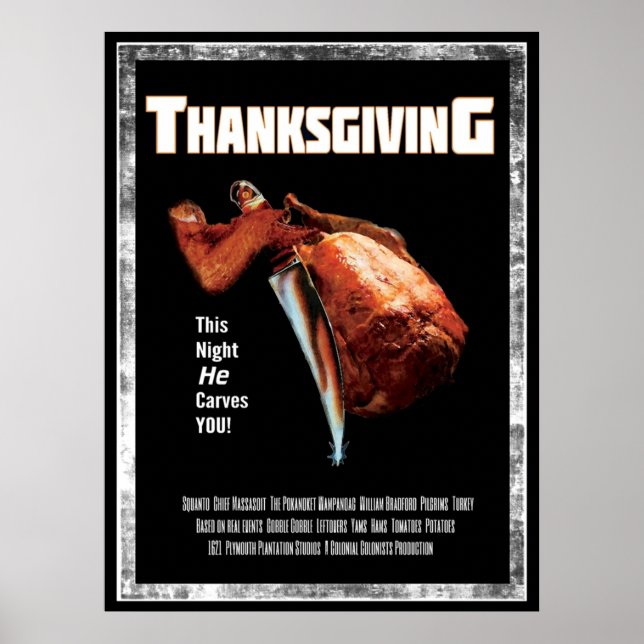 Poster Thanksgiving Le Film (Devant)