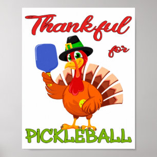 Poster Thanksgiving Turquie - Remerciements pour Pickleba
