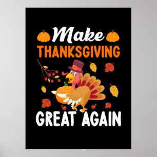 Poster Thanksgiving : Une nouvelle grande action de grâce