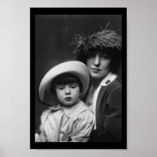 Poster Thaw, Evelyn Nesbitt and Son par Arnold Genthe, 19