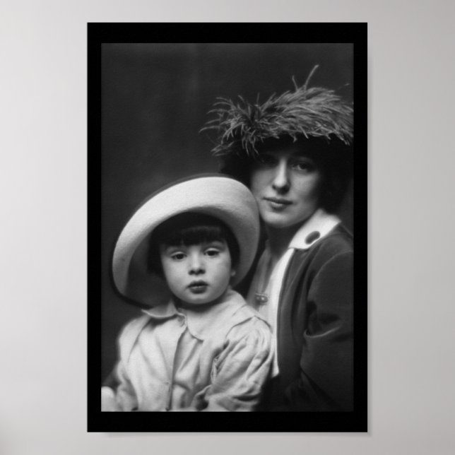 Poster Thaw, Evelyn Nesbitt and Son par Arnold Genthe, 19 (Devant)