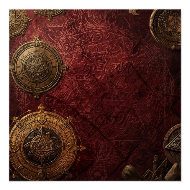 Poster The Alchemist’s Chartroom (Devant)