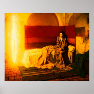 Poster The Annunciation by Henry Ossawa Tanner