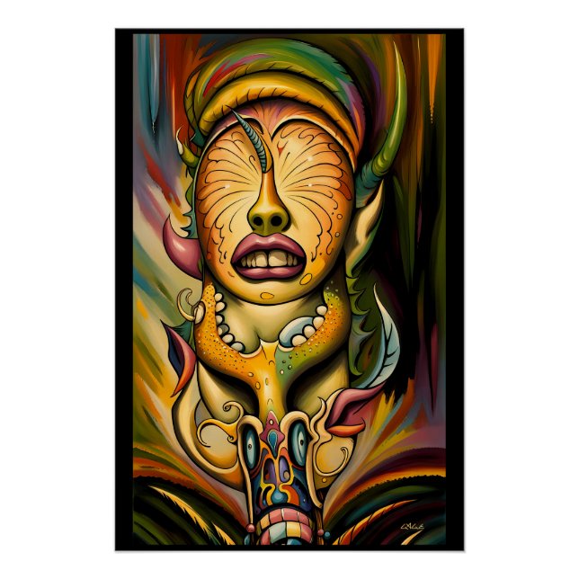 Poster The Answer Is C (Devant)