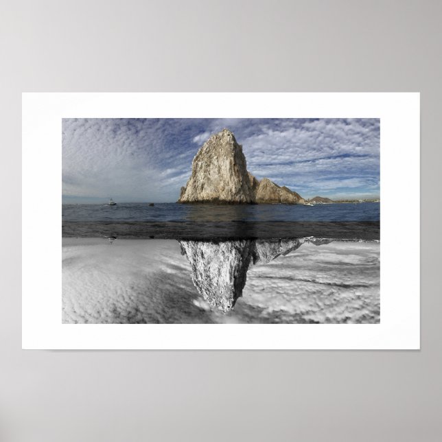 Poster The Arch Cabo Mexico Reflection Photography (Devant)