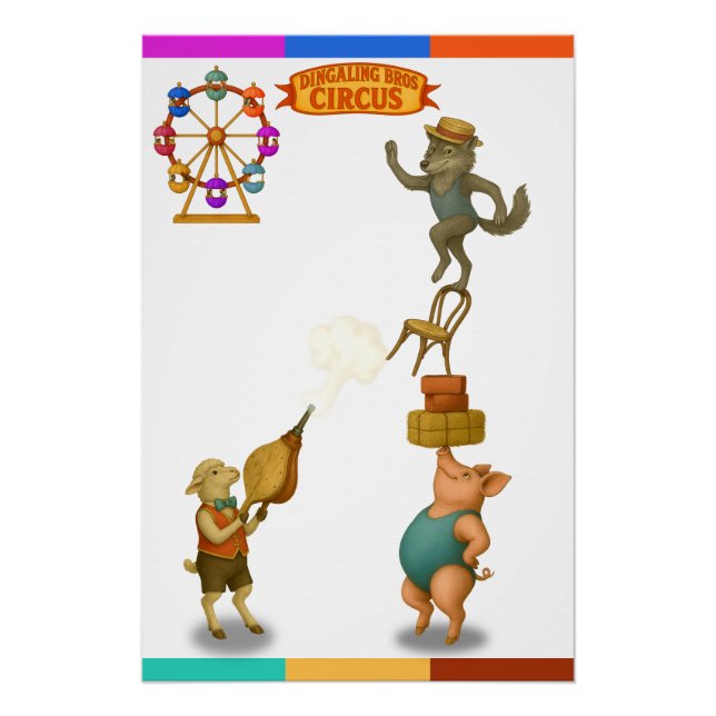 Poster The Balancing Bunch (Devant)