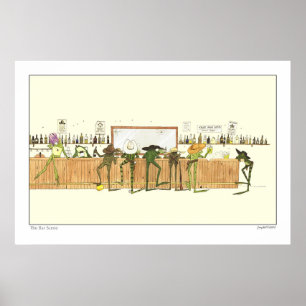 Poster The Bar Scene