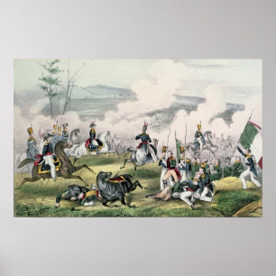 Poster The Battle of Palo Alto, California, 8th May 1846