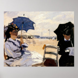 Poster The Beach at Trouville