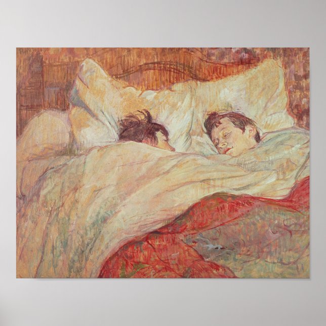 Poster The Bed, c.1892-95 (Devant)