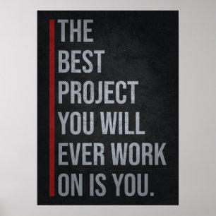 Poster The Best Project Is YOU
