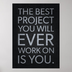 Poster The Best Project Is YOU 